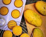 A picture of step 2 of Mango Muffins (Eggless).