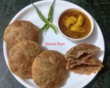 स्वादिष्ट उड़द दाल की कचौड़ी (कढ़ाही स्पेशल) रेसिपी चरण 11 फोटो
