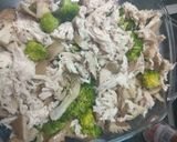Foto del paso 3 de la receta: Pastel de brócoli, setas y pavo