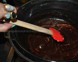 A picture of step 3 of Chocolate Salami (salame).