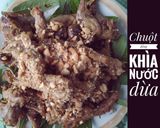 Hình bước làm 3 của món Chuột đồng khìa nước dừa