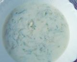 A picture of step 5 of Kaddu/Lauki ka Raita.