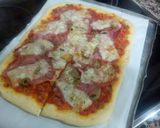 Foto del paso 5 de la receta: Coca de verduras con jamón de york