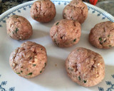 Foto del paso 1 de la receta: Albóndiga de cerdo con salsa de champiñones