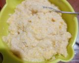 Foto langkah ke 3 dari resep H25. Bubur Telur, Labu Kuning dan Tempe (6 month+).
