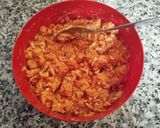 Foto del paso 5 de la receta: Rollitos de Obleas de arroz rellenos de pollo gratinado con bechamel sin lactosa
