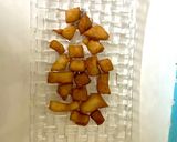 A picture of step 5 of Maida biscuit.
