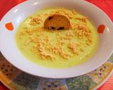 Foto del paso 6 de la receta Crema de calabacín con aguacate y cacahuetes