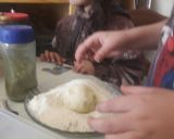 Foto del paso 5 de la receta: Bombas de papa con jamón y queso