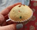 Foto del paso 5 de la receta: Muffins para una persona 🧁 rellenos de dulce de leche