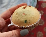 Foto del paso 5 de la receta: Muffins para una persona 🧁 rellenos de dulce de leche