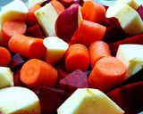 A picture of step 1 of ABC Juice.