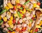 Vegyes zöldséges szűzpecsenye hipergyorsan 🥔🥗🥩🍺🍽 recept fázis 3 fotója