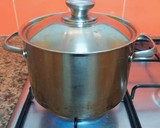 Foto del paso 6 de la receta: Garbanzos con acelgas en crema de verduras