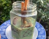 Foto langkah ke 3 dari resep Silky Pudding Matcha.