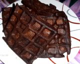 Belga brownie gofri recept fázis 5 fotója