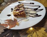 Almás-meggyes-túrós szelet recept fázis 4 fotója