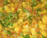 A picture of step 5 of Aloo tamatar ki sabji.