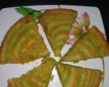 A picture of step 9 of Independence day special cake.