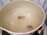 Tumis bunga pepaya