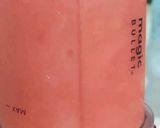 A picture of step 3 of Water melon juice.