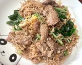 รูปขั้นตอนการทำที่ 5 ของ เส้นใหญ่ราดหน้าคะน้าหมูหมัก