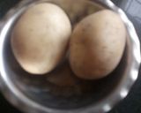 A picture of step 1 of Sabudana Thalipeeth.