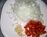 Foto del paso 3 de la receta: Pollo con garbanzos y papa