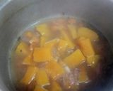 A picture of step 3 of Cream of Pumpkin soup.