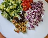 Szìnes quinoa saláta recept fázis 1 fotója