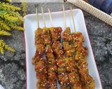 Foto langkah ke 5 dari resep Sate telur saus barberque.