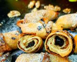 A picture of step 1 of Chocolate Walnuts Rugelach without oven.