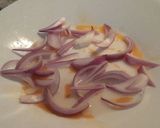 A picture of step 1 of Avocado Salad.