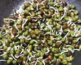 अंकुरित छोलिया(हरे चने) और आलू की सूखी सब्जी रेसिपी चरण 3 फोटो