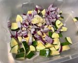 Une image de l'étape 7 de Courgettes et céleri branche grillés aux épices et graines de fenouil.