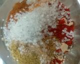 A picture of step 6 of Bharva Bharela karela.