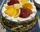 صورة لخطوة 5 من وصفة كيك بالفواكه