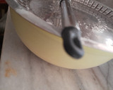 A picture of step 2 of Eggless sooji vanilla cake.