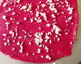 A picture of step 3 of Beetroot Paratha.