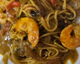 Foto del paso 6 de la receta: Spaguetini con langostinos en salsa de curry
