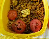 A picture of step 8 of Chhola paneer Pulao.