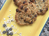 Galletas sin azúcar añadida: avena, manzana y chocolate