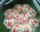 Foto langkah ke 4 dari resep Roti Sobek Bawang Isi Sosis (Killer Soft Bread).