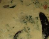 A picture of step 5 of Kadhi gole.