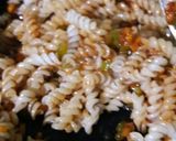 A picture of step 7 of Jain Paneer Pasta.