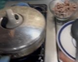 Foto del paso 7 de la receta: Huevos Revueltos, Bistec y Frijoles Negros Refritos