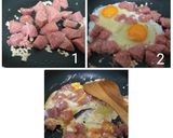 รูปขั้นตอนการทำที่ 2 ของ ข้าวผัดแหนม