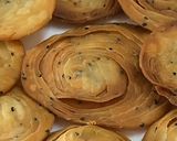 A picture of step 8 of Layered Crispy Puri.