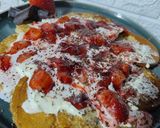 Foto del paso 13 de la receta: 08/08 📅 Pancakes 🥞 Con Topping de Frutillas y Crema🥞