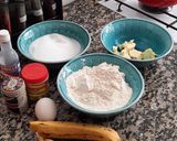 Foto del paso 1 de la receta: Budín de banana